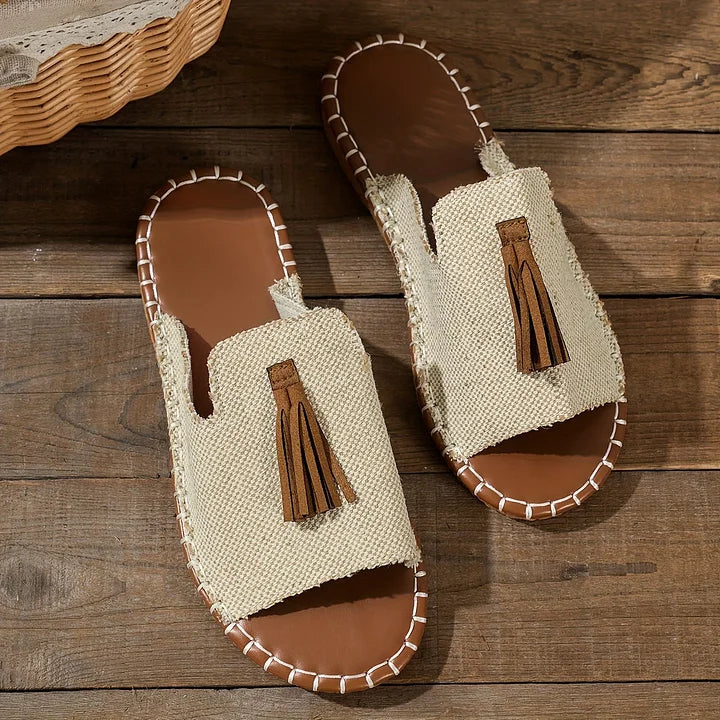 Lena™ | Platte en comfortabele orthopedische sandalen