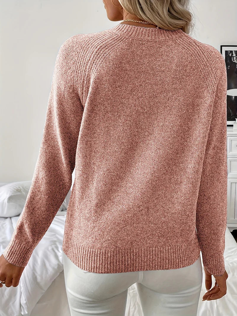 Pascuala - Elegante gebreide trui met parel