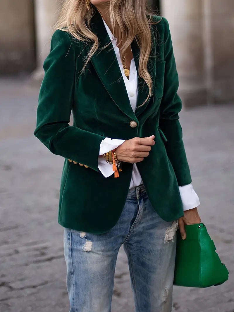 Zara™ | Fluwelen Blazer