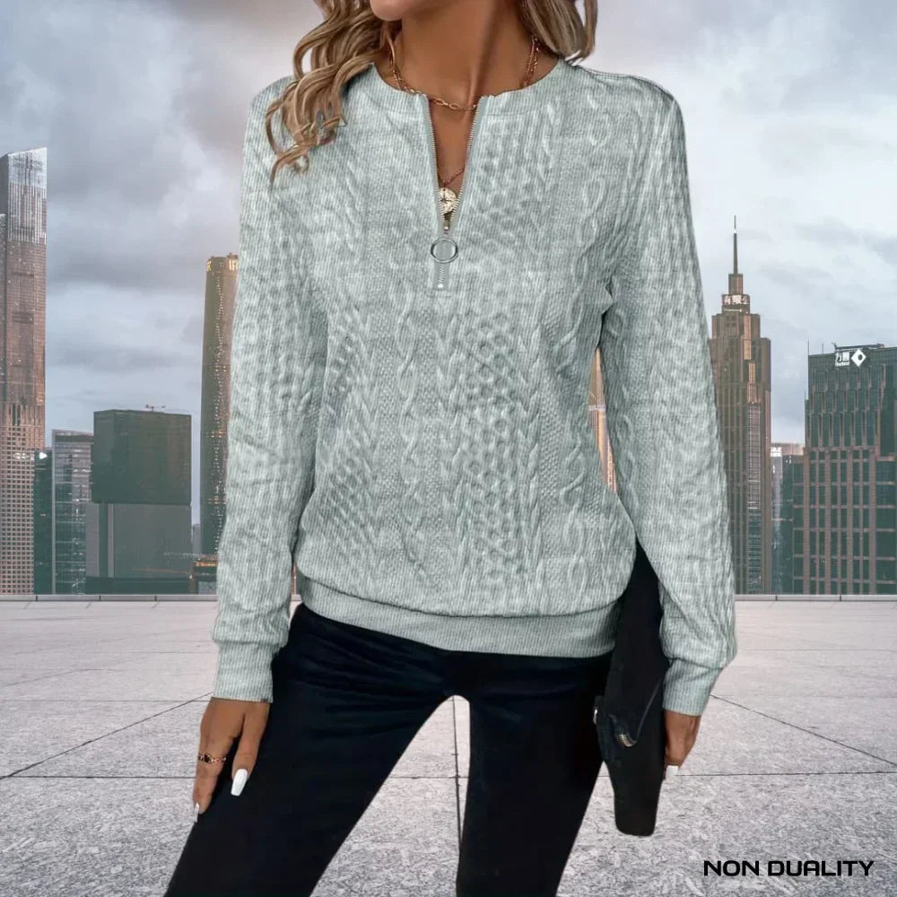 Renate | Zip-Up Trui