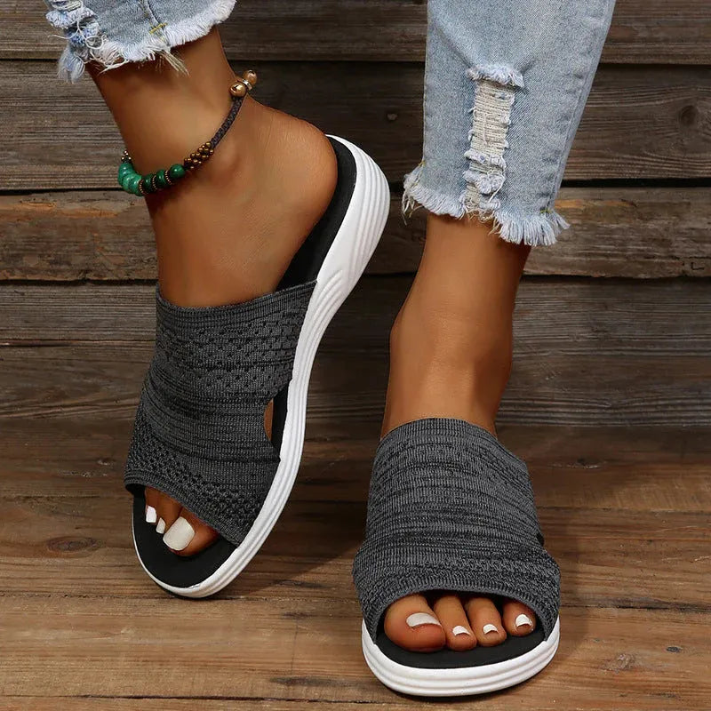 OrthoFeet | Orthopedische comfortabele sandalen met sleehak