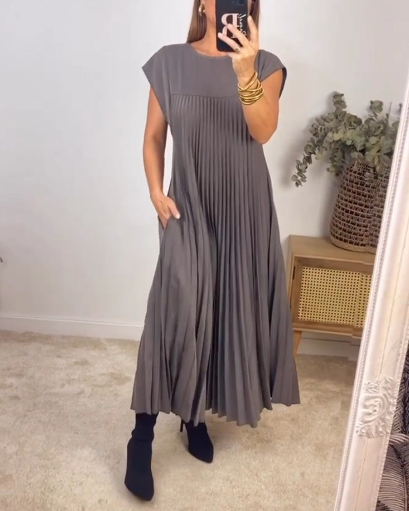 Anouchka™ | Elegante en vloeiende lange jurk