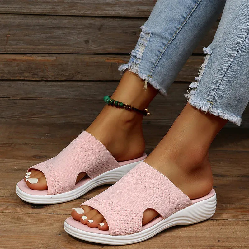 OrthoFeet | Orthopedische comfortabele sandalen met sleehak