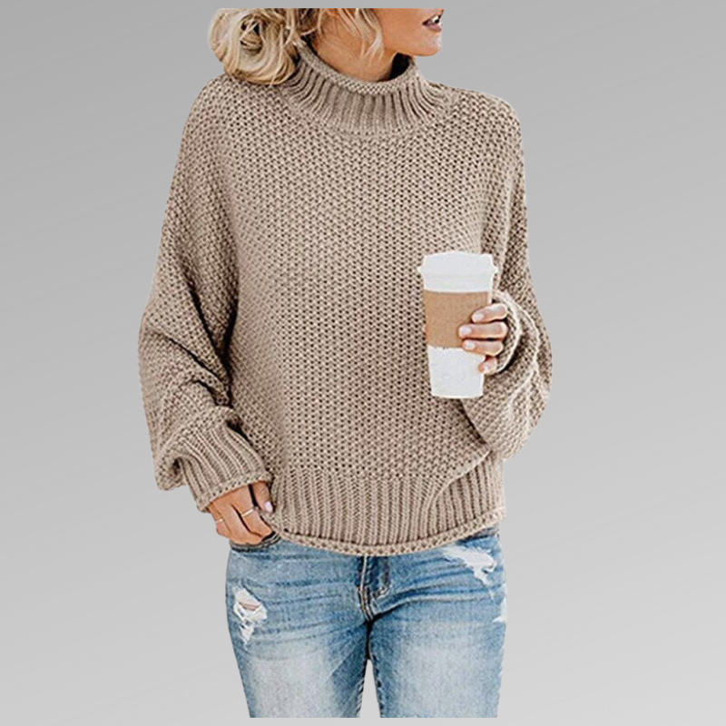 Braelyn | Pullover met hoge kraag