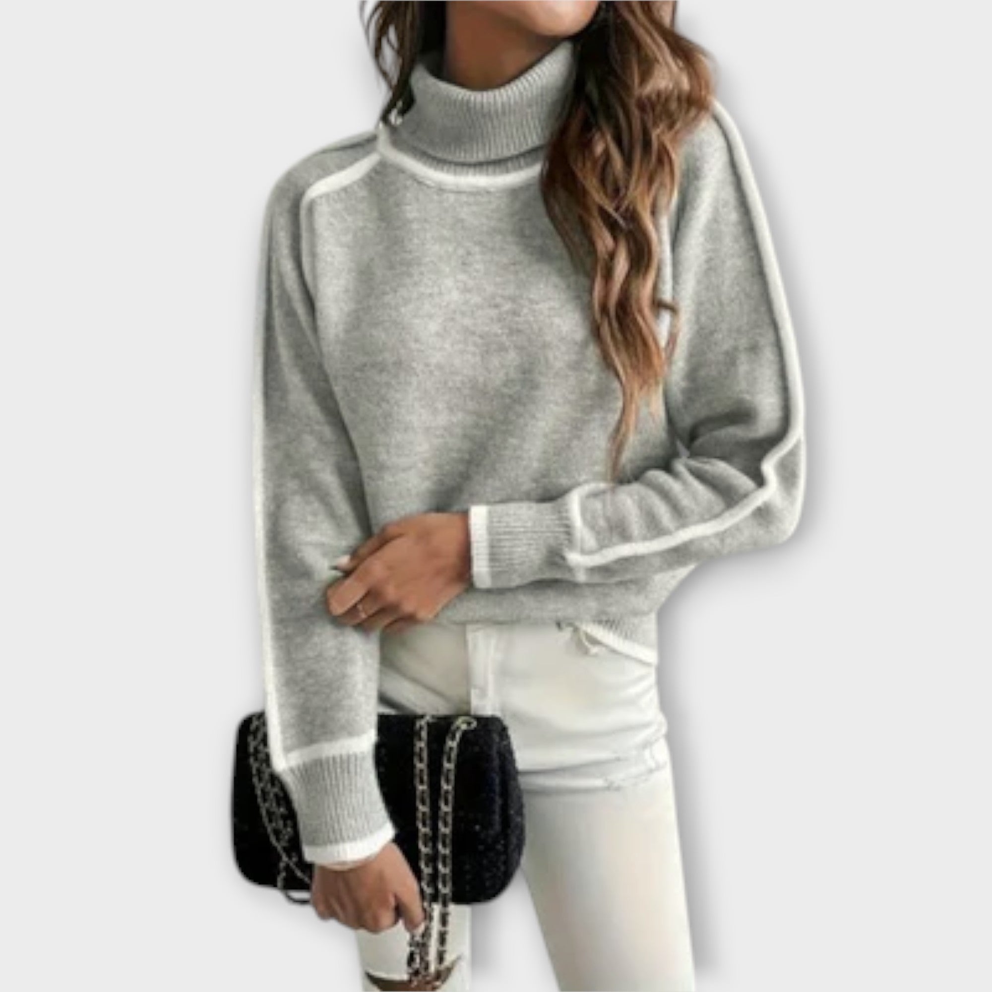 Aurélie – Casual Herfstcoltrui van Premium Wolmix