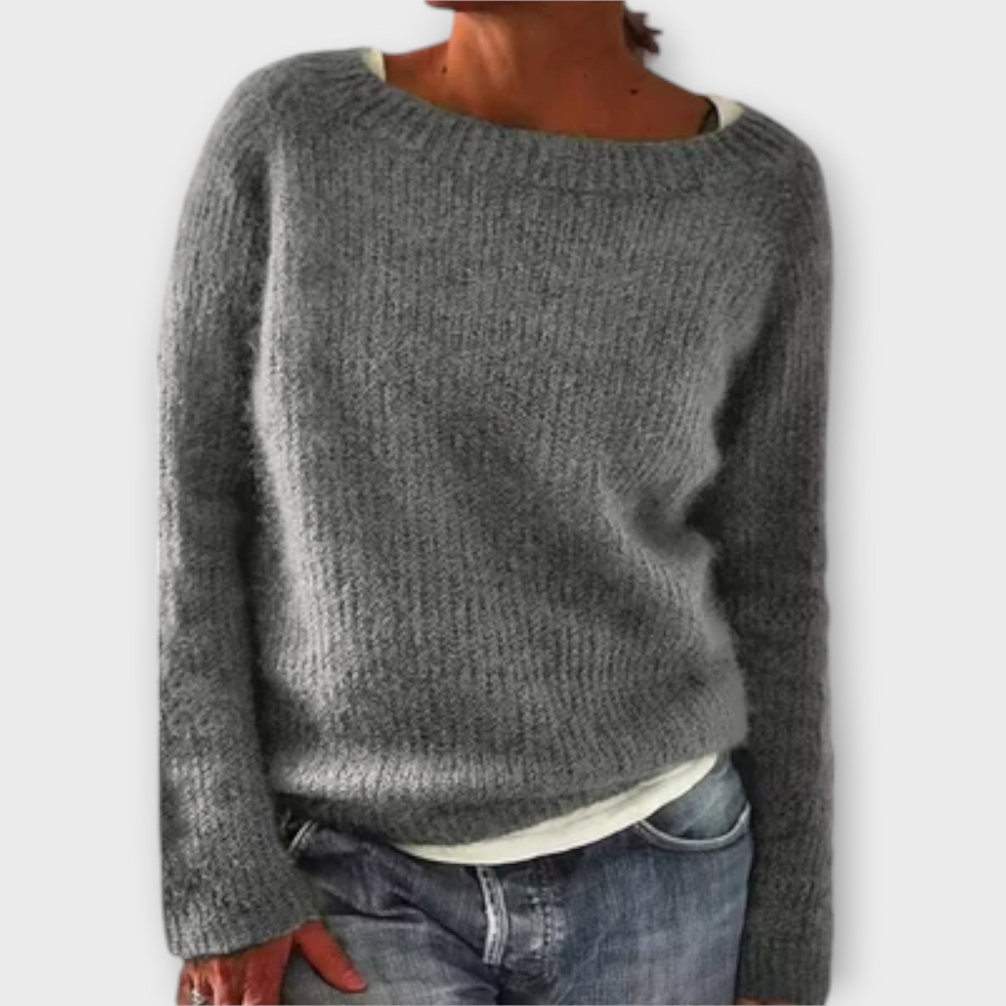 Stil&Co – Gebreide trui in effen kleur