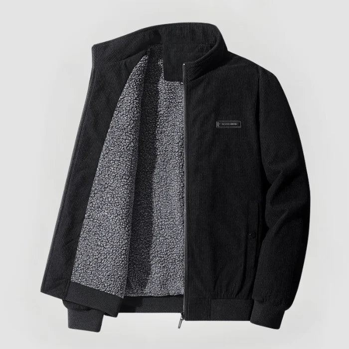 Theo | Luxe Manchester Jacket met Fleecevoering