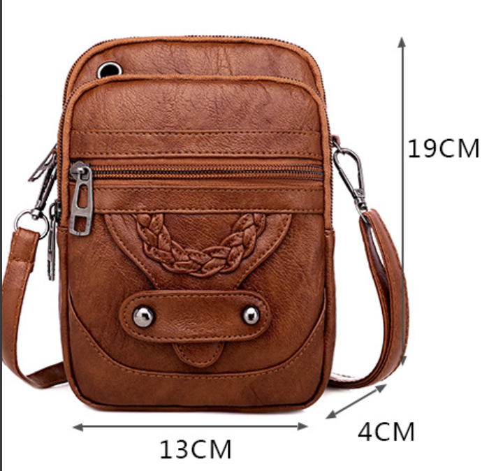 Carice | Vintage Leren Handtas