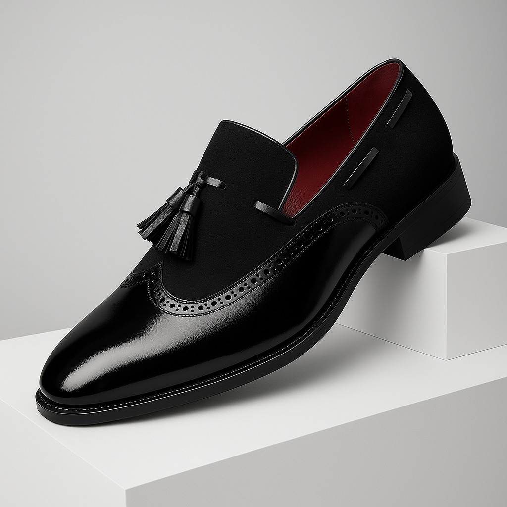 Victor – Vistara Leren Tassel Loafers