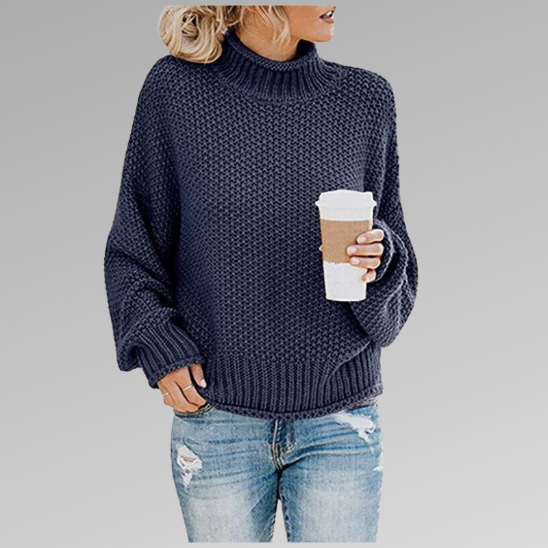 Braelyn | Pullover met hoge kraag