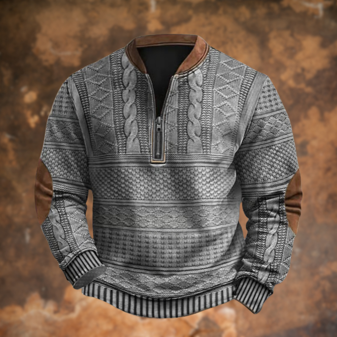 Kade | Sweater met Ritssluiting