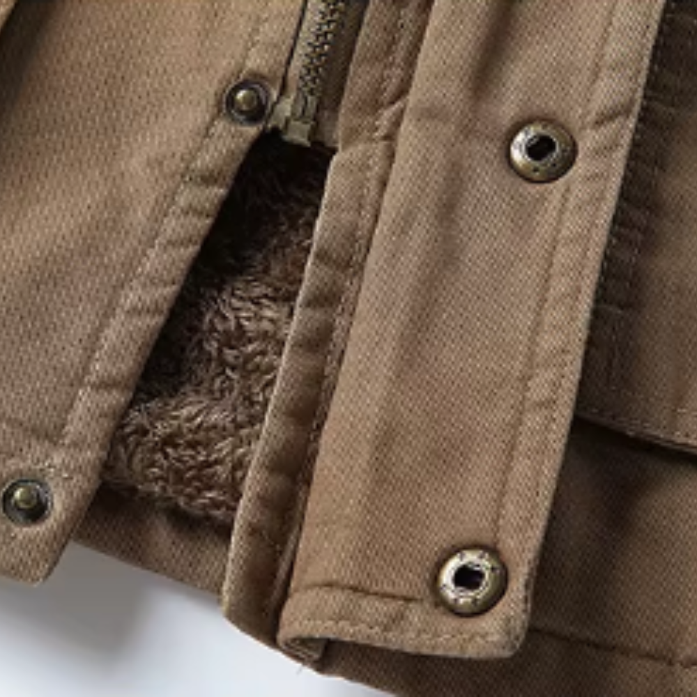 Sam | Casual katoenen winterjas