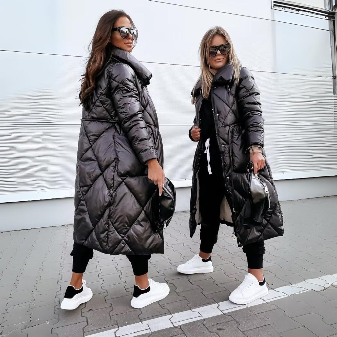 Charlene | Luxe Gequilted Lange Puffer