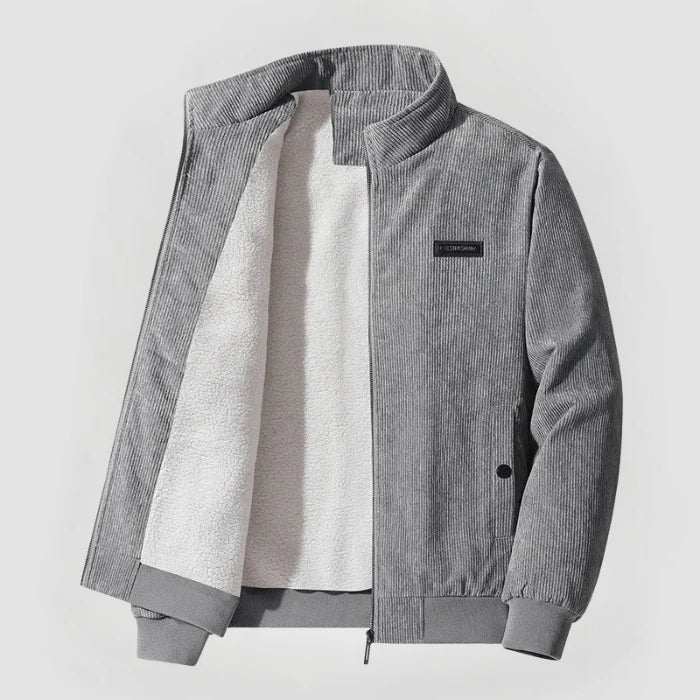Theo | Luxe Manchester Jacket met Fleecevoering