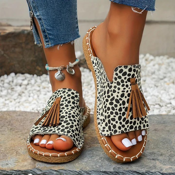 Lena™ | Platte en comfortabele orthopedische sandalen