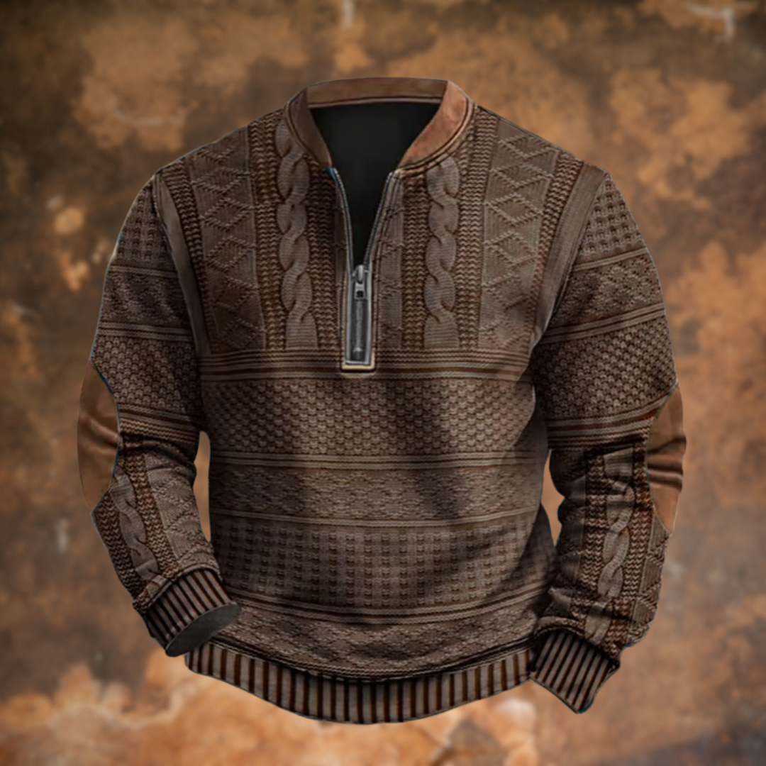 Kade | Sweater met Ritssluiting