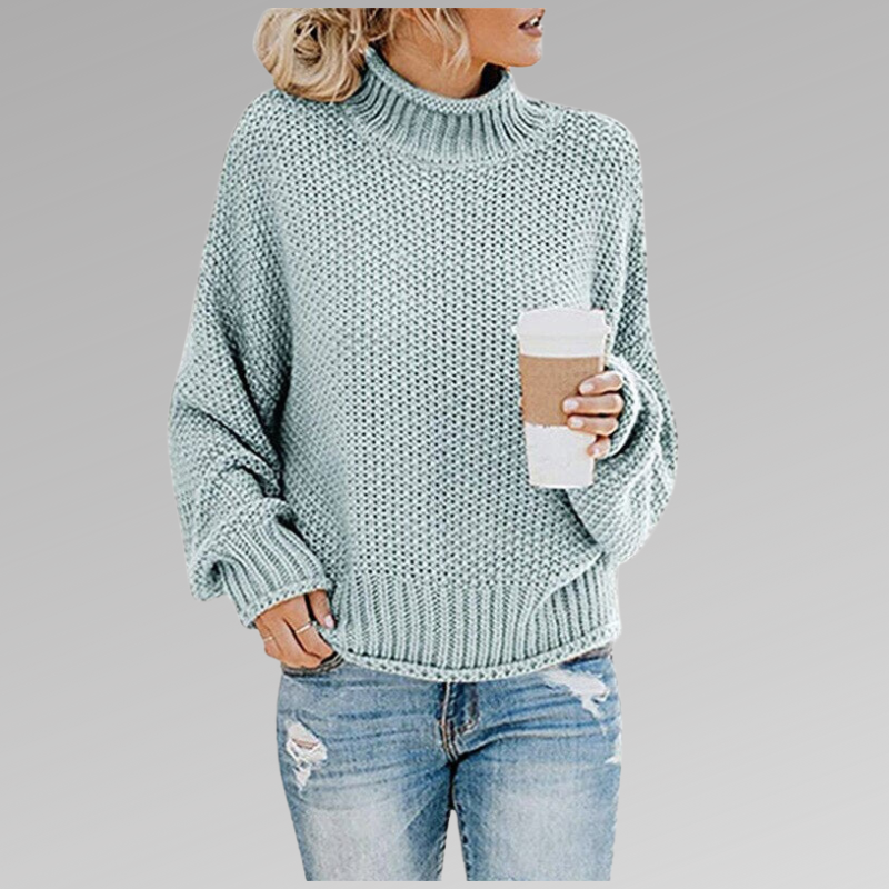 Braelyn | Pullover met hoge kraag