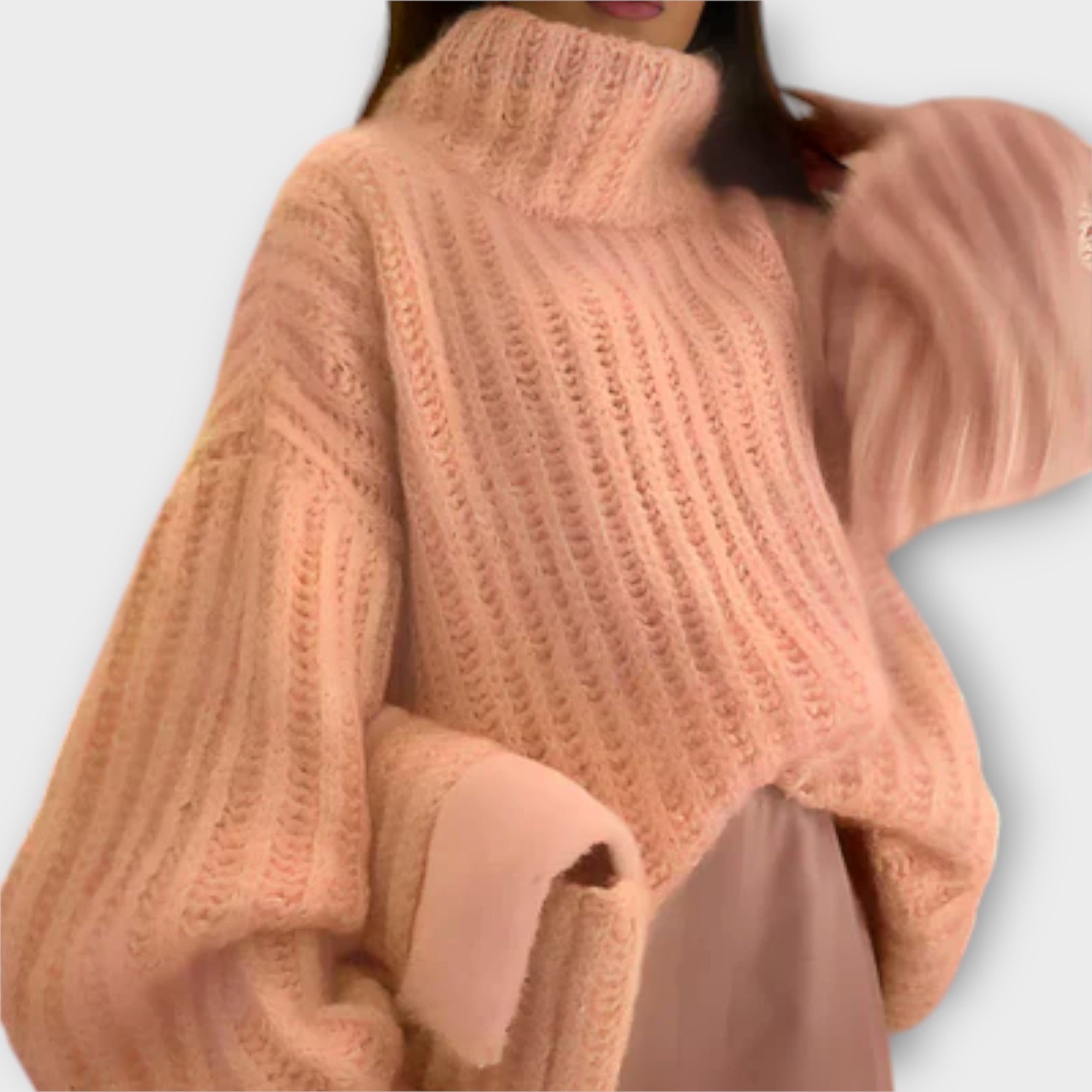 Pauline – Comfortabele Herfsttrui met Lange Mouwen van Premium Katoenmix