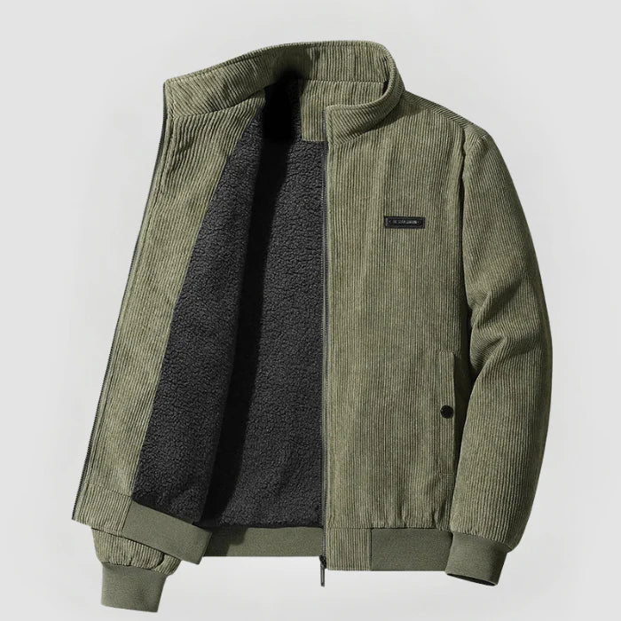 Theo | Luxe Manchester Jacket met Fleecevoering