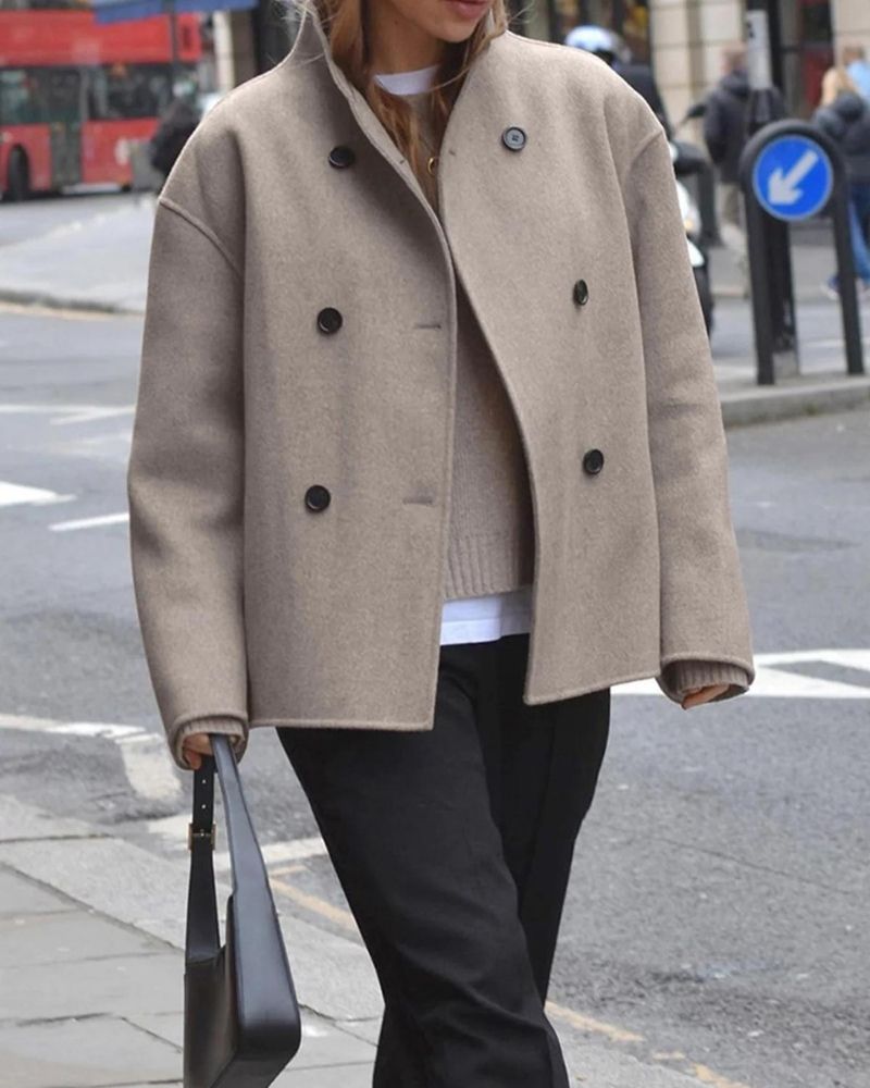 Anaia - Oversized jasje in Franse stijl