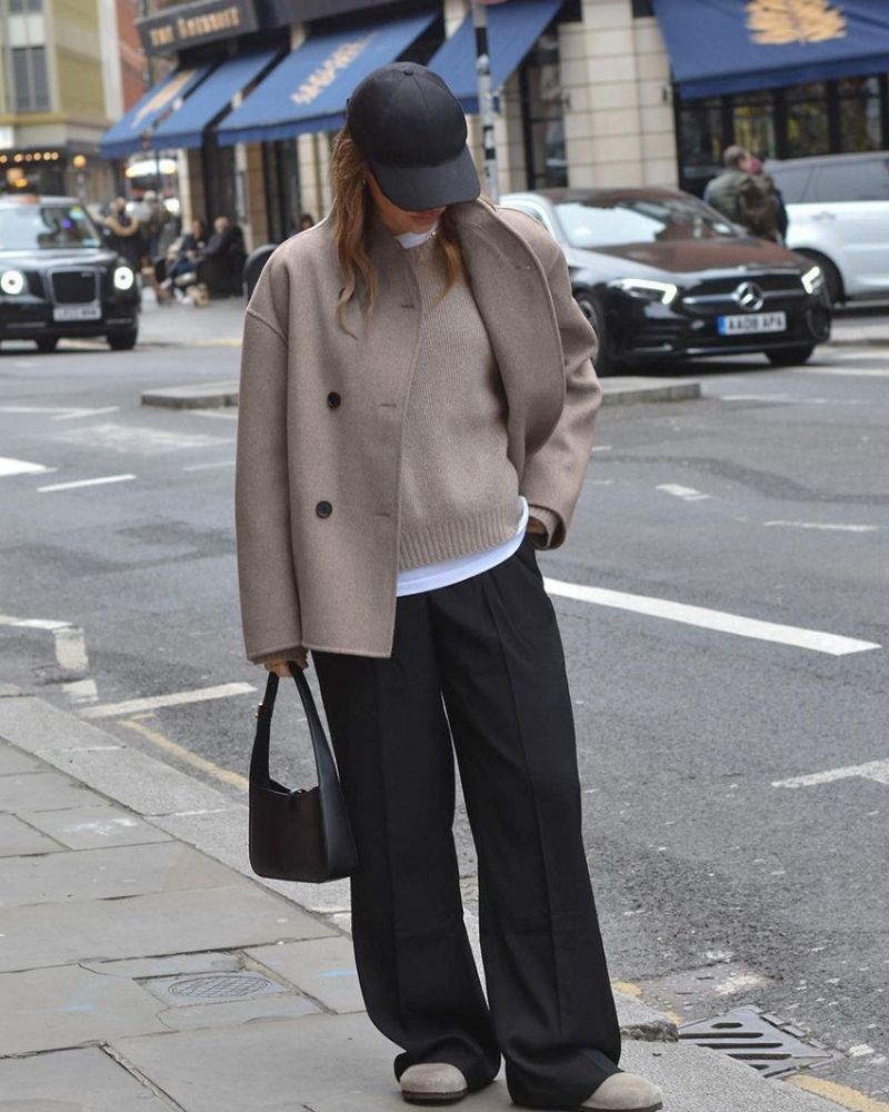 Anaia - Oversized jasje in Franse stijl