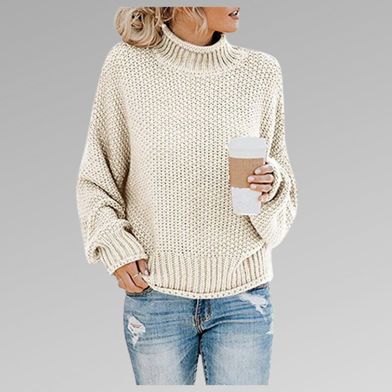 Braelyn | Pullover met hoge kraag