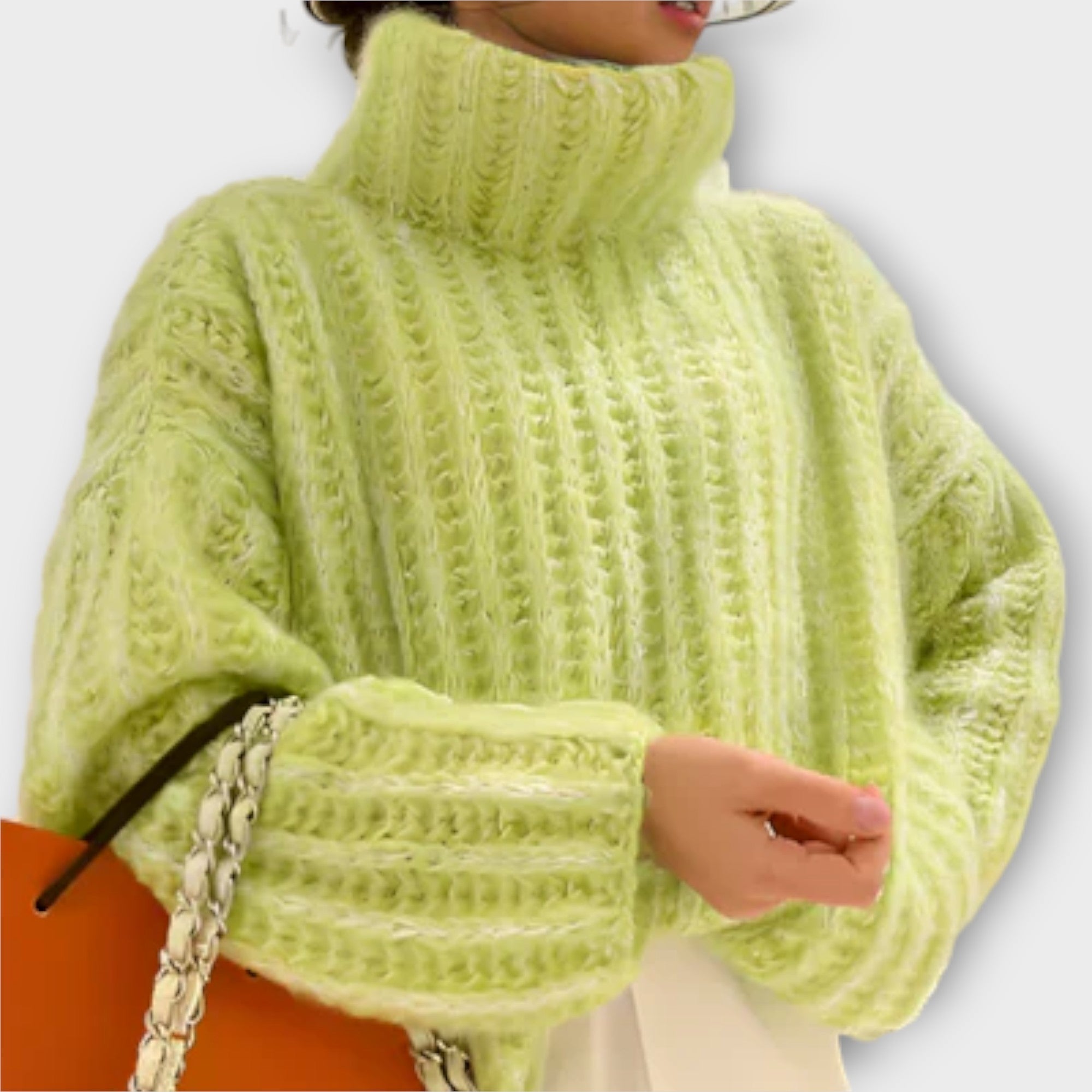 Pauline – Comfortabele Herfsttrui met Lange Mouwen van Premium Katoenmix