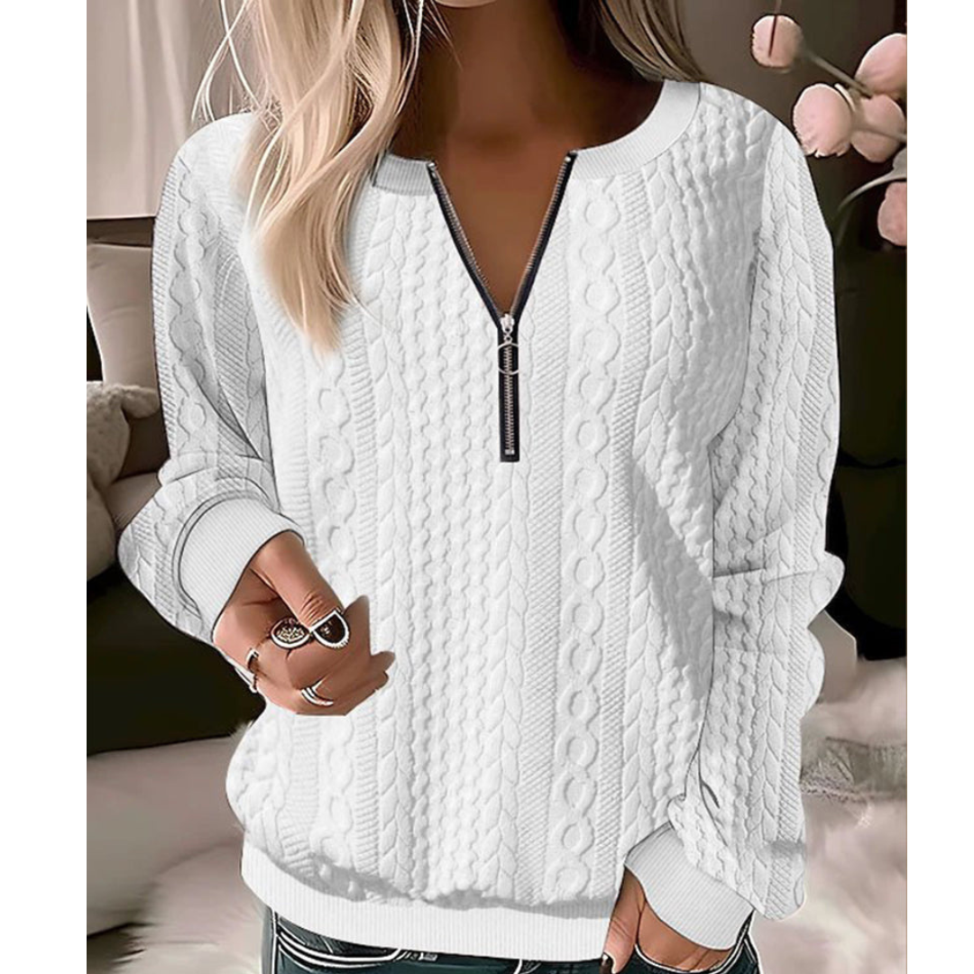 Eva | Elegante V-hals Trui