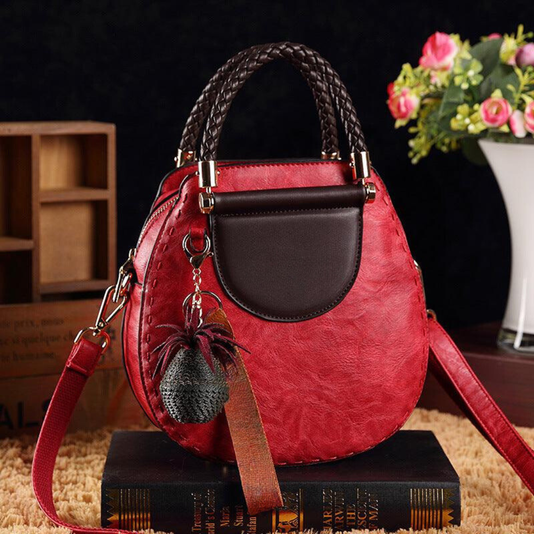 Vera | Elegante Leren Schoudertas