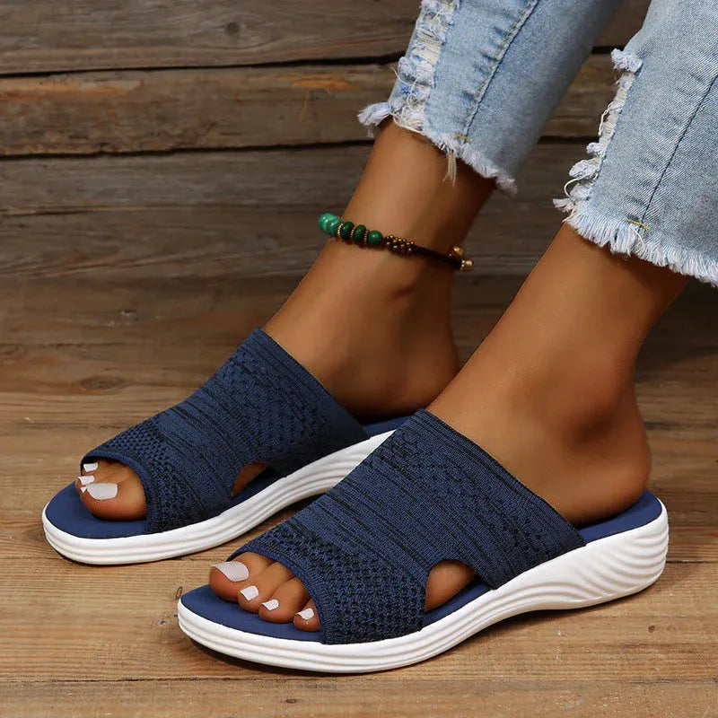 OrthoFeet | Orthopedische comfortabele sandalen met sleehak