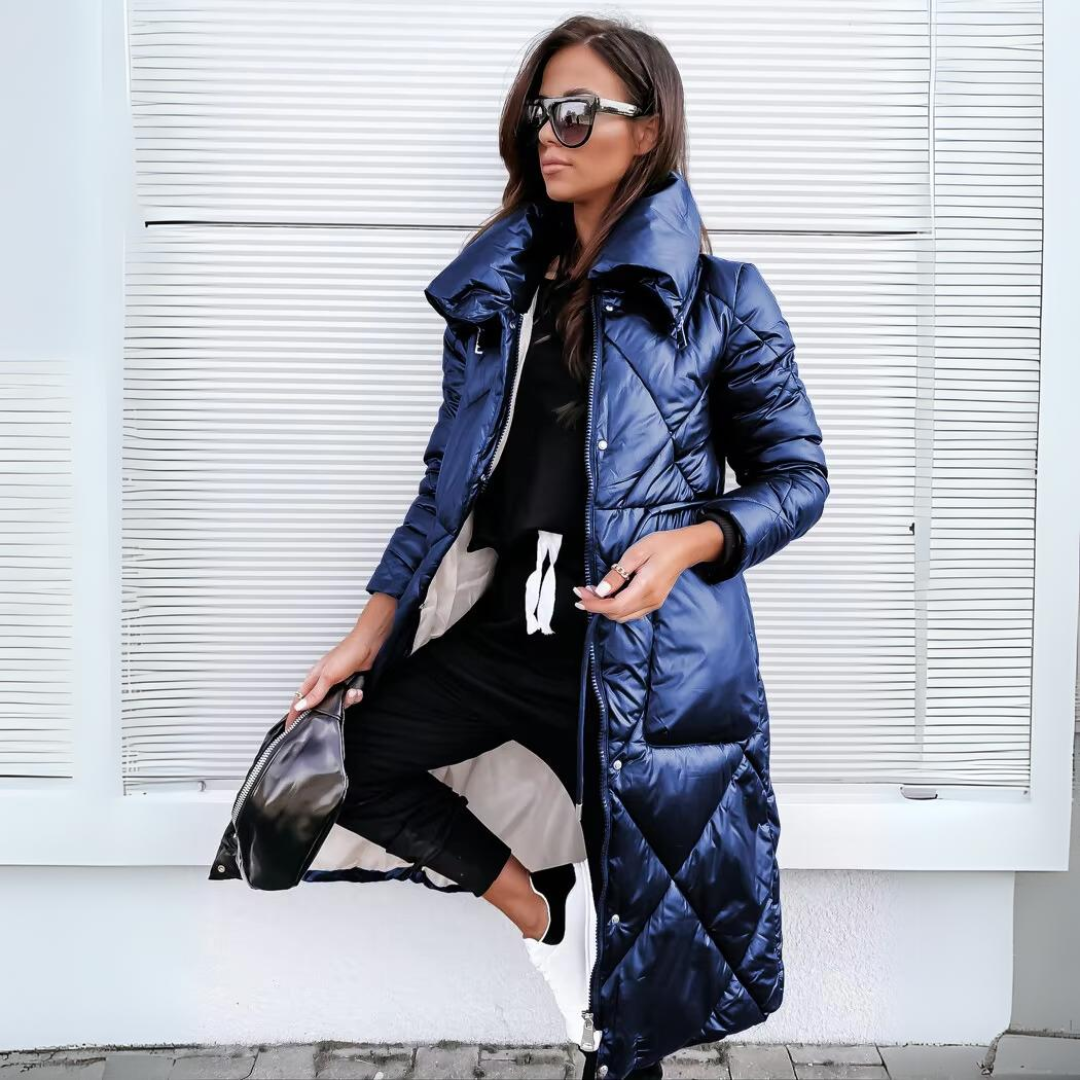 Charlene | Luxe Gequilted Lange Puffer