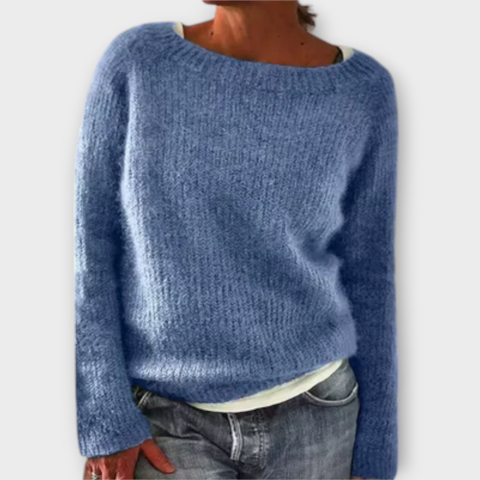 Stil&Co – Gebreide trui in effen kleur