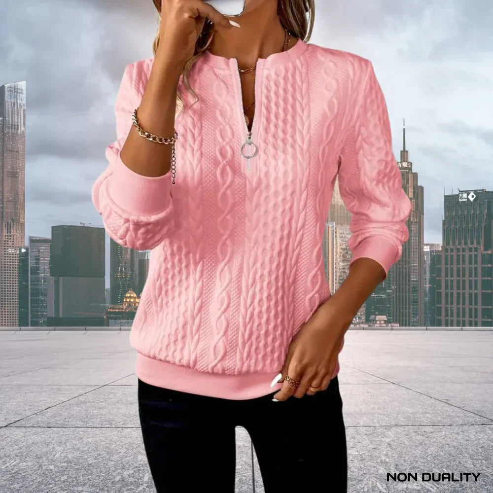 Renate | Zip-Up Trui