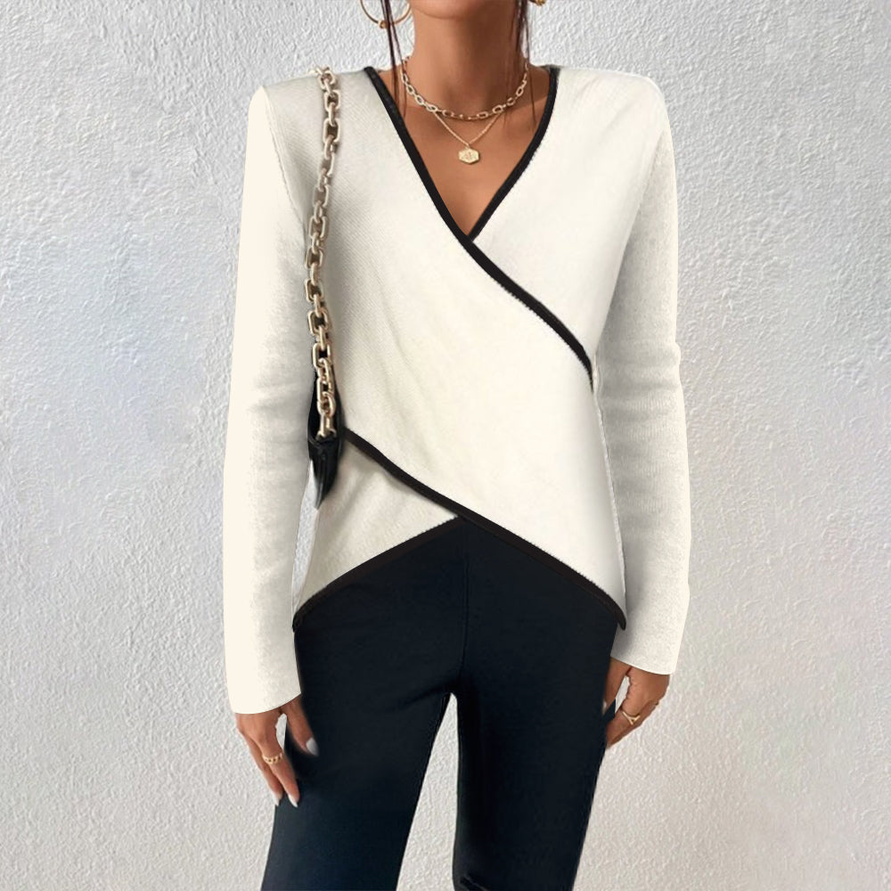 Yvette | Elegante V-hals Trui