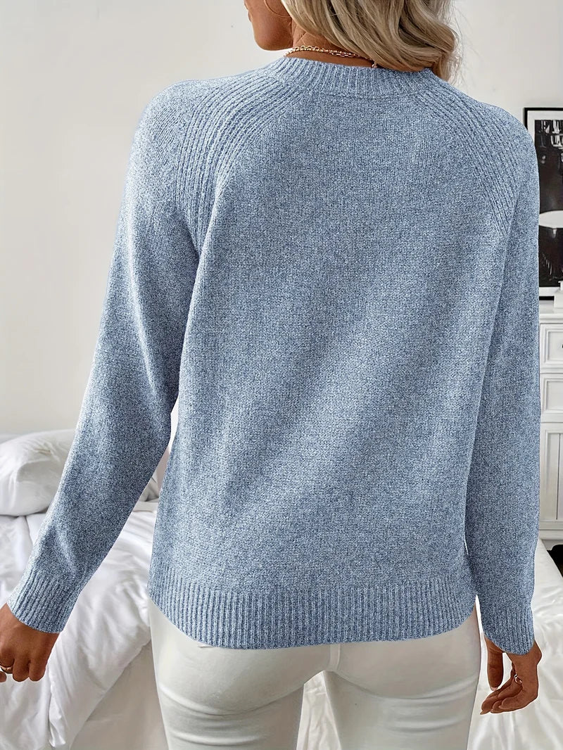 Pascuala - Elegante gebreide trui met parel
