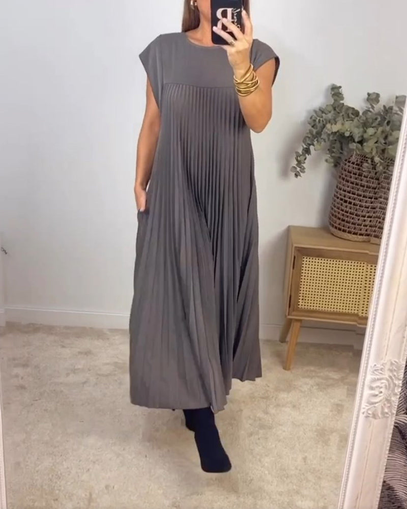 Anouchka™ | Elegante en vloeiende lange jurk
