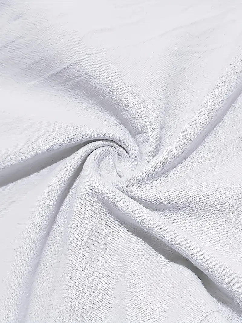 Van Der Waal™ | Linnen Broek met Trekkoord