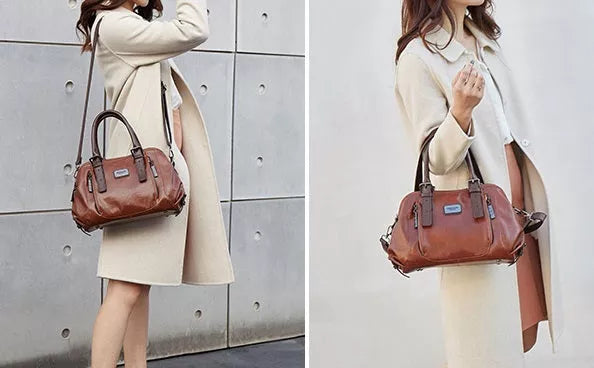 Nina | Chique Leren Handtas
