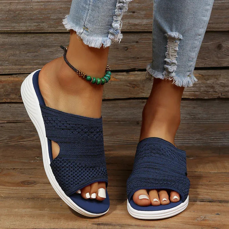 OrthoFeet | Orthopedische comfortabele sandalen met sleehak