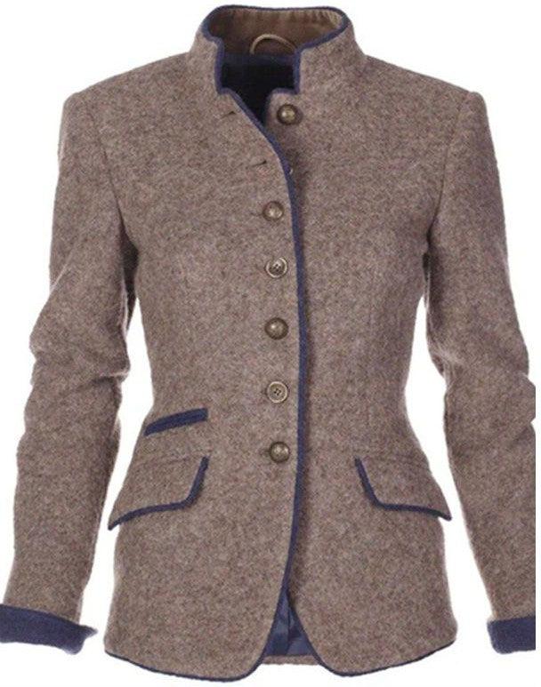 Beaufort – Elegant Vest met Hoge Kraag