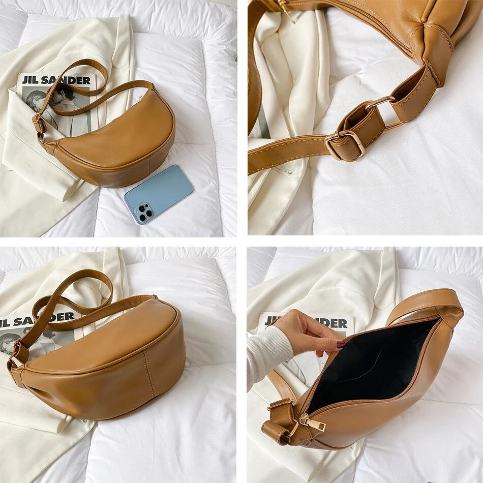 Nina | Kleine Leren Handtas