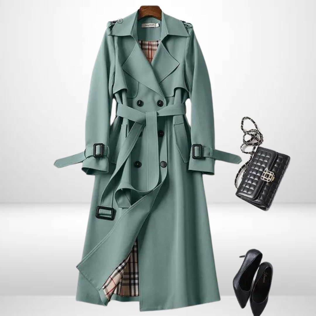 Ilse | Trenchcoat van Premium Katoen