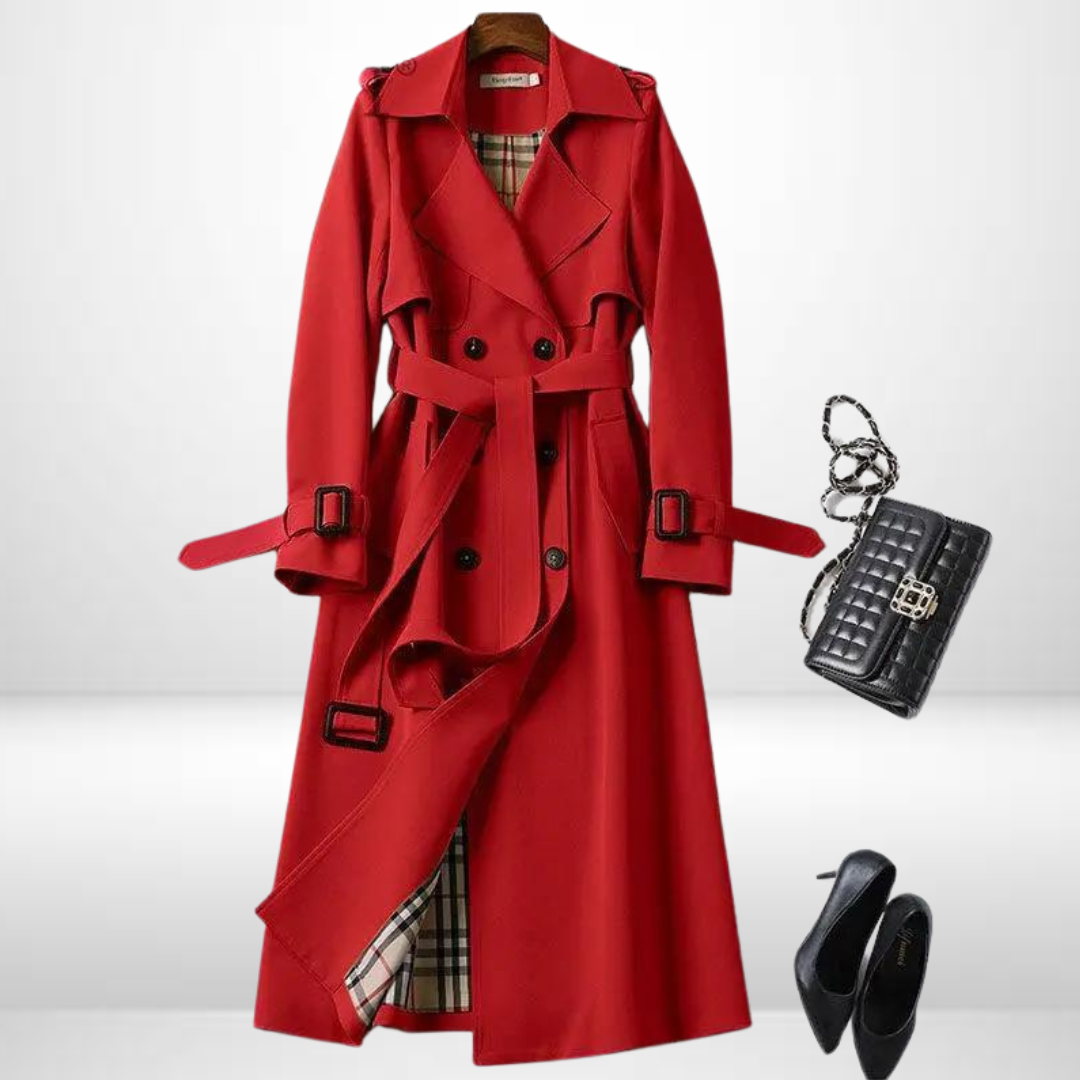 Ilse | Trenchcoat van Premium Katoen