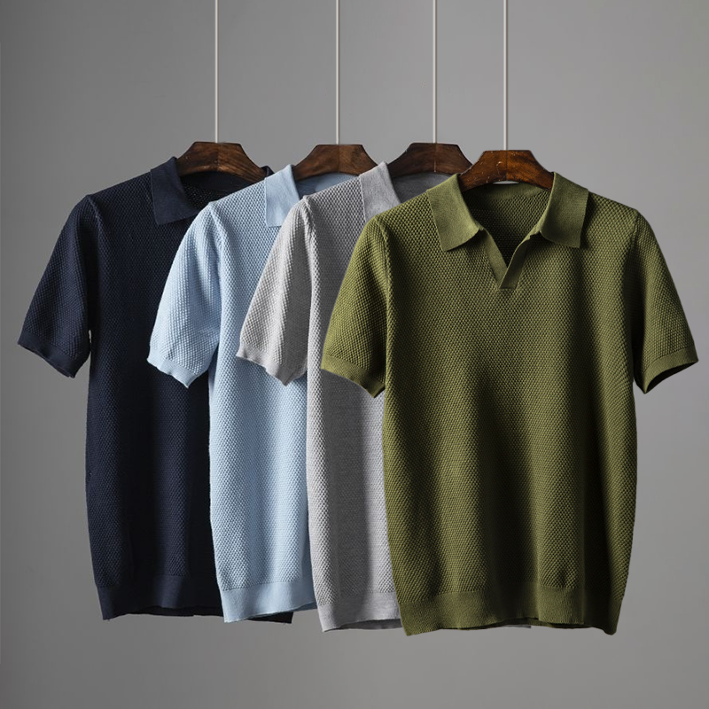Stil&Co | Korte mouwen polo van katoen