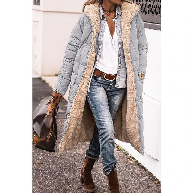 Ariella | Lange Sherpa Jas