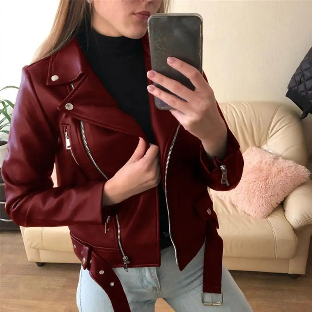 Tara | Casual en duurzame leren jas