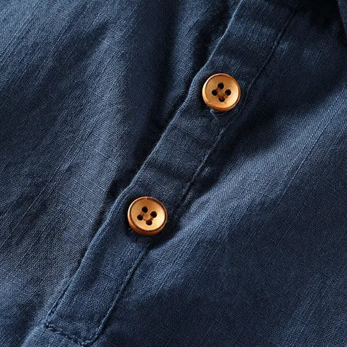ECHTE ITALIAANSE LINEN HEMD