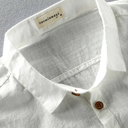 ECHTE ITALIAANSE LINEN HEMD