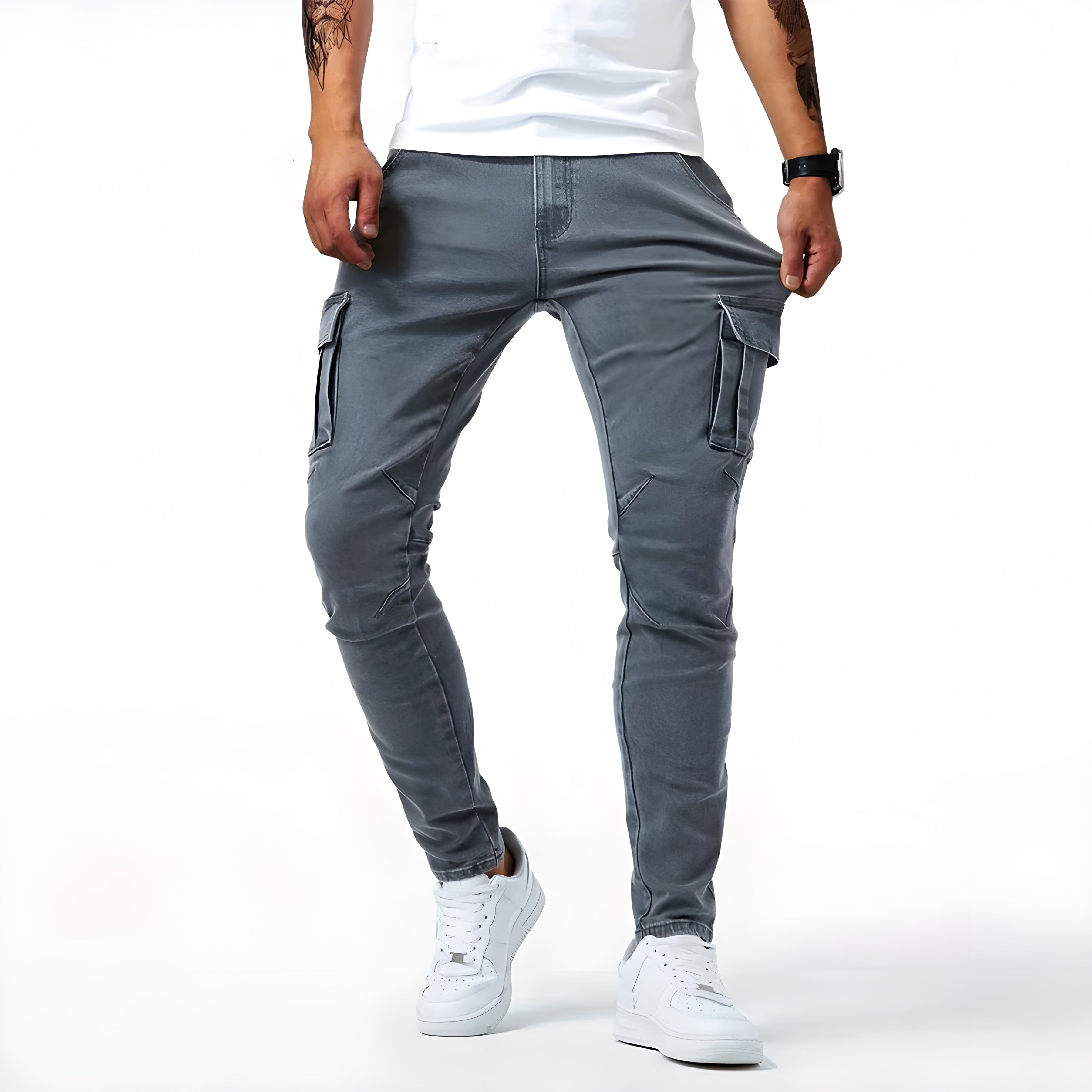 Stil&Co – Paulo Elastische Cargo Broek