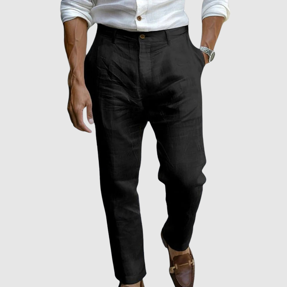 StilandCo – Lichtgewicht Herfstpantalon van Premium Linnen